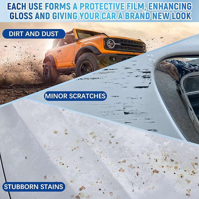 2Pcs Nano Quick Coat Restore Coating Spray,2026 New Advanced Automobile Quick-Acting Coating Agent,Quick Effect CoatingAgent Spray with Waterless Wash Polish & Paint Protection Long-Lasting Car