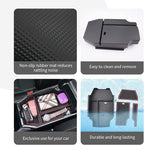 CDEFG 2023-2026 Accord Center Console Accessory Organizer for 2023 2024 2025 2026 Accord Sport EX-L L Touring LX EX Console Armrest Tray Storage Box 2023-2026 Accord 11th Gen Hybrid Accessories (Red)