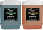Image Wash Products® Touchless Car Wash Soap – No Scrub, 2-Step Truck Wash Soap, High-Foaming, Biodegradable Car Wash Soap, Safe for Polished Aluminum & Ceramic Coating (Touchless 1 & 2 5 Gallon)