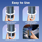 Smart Car Air Freshener, Car Air Freshener Diffuser with 100ml Perfume, Auto On/Off Intelligent, Rechargeable Aroma Diffuser,Auto Two Spray Modes, Ocean Scent, Light Fragrance Type