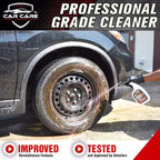 Wheel Cleaner X (16oz) - Non-Acid Tire & Brake Dust Spray - Ideal for Alloy, Aluminum, Chrome & Paint Degreaser, Automotive Shine