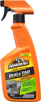 Armor All Extreme Bug and Tar Remover, 16 fl oz Spray Bottle, Spray Cleaner and Car Bug Remover