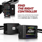 OPT7 Aura Original Control Box O with SoundSync, for Aura Car Interior LED Lights & Boat LED Lights with 4 Pin RGB Round Waterproof Connector