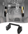 Hoolcar Gear Shift Center Console Organizer Side Tray Compatible with Jeep Wrangler JL/JLU 2018-2024 & Jeep Gladiator JT Truck 2020-2023 Interior Shifter Storage Box Accessories, American Flag