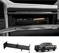 LUWU Glove Box Organizer Compatible with 2021-2025 2026 Ford F150 Accessories Passenger Side Storage Divider Partition Insert Box Glove Storage Compartment Organizer Tray ABS Materials