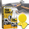 Car Interior Foam Refinisher Cleaner, All Around Master Foam Cleaner, Multi Purpose Foam Cleaner for car, All Purpose Rinse Cleaning Foam, Foam Cleaner All Purpose for Car and Kitchen (1PC)