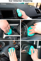 ASFSKY Keyboard Cleaning Gel Keyboard Cleaner Adheres to Dust and Debris in The Crevices of The Keyboard, Also Suitable for Car Interior Cleaning, Office Cleaning, Electronics Cleaning