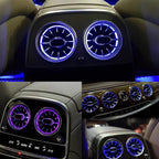 8pcs W222 Accessories LED Air Vent Ambient Lights Kit 64colors Replacement for Benz S Class W222 S400 S450 S500 S550 S560 S580 S600 S63 S65 NOT for Coupe 2 Doors (64 Colors [2018-2021])