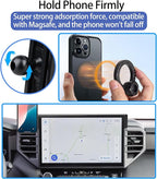 Car Phone Holder for Toyota Tundra 2022-2026/Sequoia 2023-2026 14-inch Touchscreen, Cell Phone Mount Compatible with MagSafe, Designed Exclusively for Toyota Tundra/Sequoia