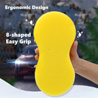 3 Pack Large Car Wash Sponge, Jumbo Bone Shape Sponges for Auto Detailing, Non-Scratch Foam Scrubber for Bathroom Tile, Grout, Boat & Dog Washing, Multi-Use Soft Porous Cleaning Tool