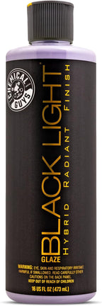 Chemical Guys Black Light Hybrid Radiant Finish - Premium Glaze and Car Sealant for Black and Dark Colors - Enhances Depth, Gloss & Protection on Cars, Trucks, SUVs & More, 16 fl oz Bottle