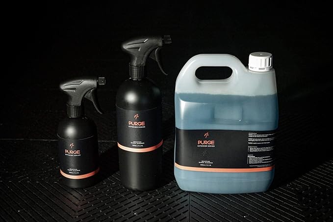 Nv Purge Reactive Wheel Cleaner | Color Change Iron Dissolver | Safe on Alloy Painted and Clear Coated Wheels | Deep Barrel and Face Cleaning | 4 Liters