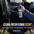 Legendary Interior Cleaner 64oz (Half Gal.) - All Purpose Interior Detailer & Carpet Cleaner for Cars - Safe on Leather, Plastic, Vinyl, Upholstery & Dashboard - UV Protectant - Tough on Stains & Dirt