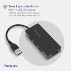 Targus - USB 3.0 4-Port Hub