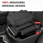 Autorder Center Console Organizer for 2021-2026 Chevy Chevrolet Tahoe/Suburban/GMC Yukon Accessories Armrest Storage Box Secondary Insert Tray with Anti-Slip Mat(Only for Power-Sliding Console)