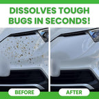 Bug Remover for Cars Exterior - Spray Dissolves Bug Splatter, Bird Poop, Tar and Road Grime - Safe on Paint, Chrome, Glass, & More - pH Neutral, Ceramic & Wax Safe - 16oz