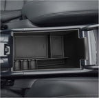 SXCY for 2023-2025 2026 2027 HRV HR-V Center Console Organizer Tray for 2023-2026 2027 Honda HRV HR-V Accessories Armrest Console Tray Storage Box 2023-2026 2027 HRV HR-V Console Organizer Black