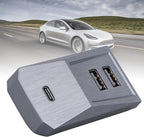 Glove Box USB Hub for Y, Multi Port Glove Box Hub Multiport Car Docking Station Replacement for Y