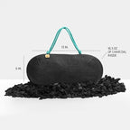 PURGGO Car Air Freshener - Lasts 365+ Days No Chemicals 100% Activated Bamboo Charcoal Fragrance-Free Deodorizer, Natural Auto Odor Eliminator, Purifier, Neutralizer, Absorb Smoke Smell