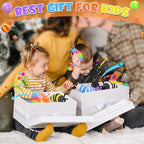 Cevioce Sensory Slug Fidget Toys - 6 Pcs Cute Autism Sensory Toys for Autistic Children & Kids Party Favors, Age 3+