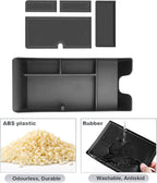 SKTU 2Pcs 2025 2026 Camry Center Console Organizer for 2025 2026 Toyota Camry (LE/SE/Nightshade/XLE/XSE) Cup Holder & Console Tray Toyota Camry 2025 2026 Accessories Durable Cup Pad Tray
