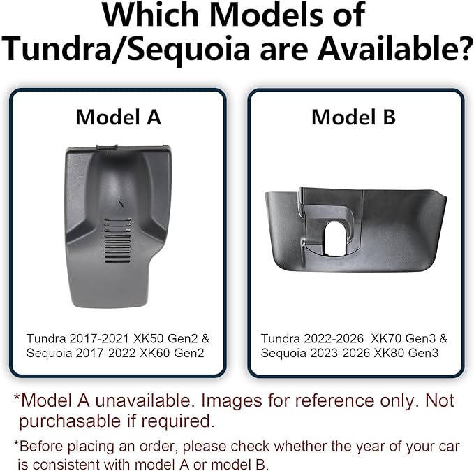 Mangoal 4K Dash Cam Custom fit for Toyota Tundra 2022-2026 & Sequoia 2023-2026 (Model B), Limited SR SR5 TRD Pro Limited Platinum (Gen3), UHD 2160P Video, WiFi & App, Easy to Install, GPS, 64GB Card