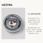 Hestra Leather Balm: All Natural Formula for Ski, Snowboard and Sport Gloves, White, One Size