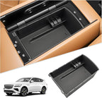 SKTU for 2025 2026 Genesis GV80 Accessories Center Console Organizer for 2025 2026 Genesis GV80 Console Tray 2025 2026 GV80 Middle Console Organizer with Coin Holder
