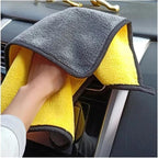 10Pcs Extra Soft Microfiber Car Wash Towels - 30x30cm Drying Cloth for Car Care & Detailing