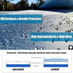 10H Nano Ceramic Coating for Cars, 50ML High Gloss Anti-Scratch SiO2 Ceramic Car Coating Kit, Plastic, Glass, Wheel Polishing, Hydrophobic, Long Lasting Protection