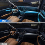 6 in 1 LED Car Strip Lights, Car Interior Lights with 276 inches Fiber Optic, Remote and APP Control, 16 Million Colors RGB Ambient Lighting Kits, Music Neon Light Accessories for Car Inside