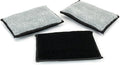 Scrub Ninja - Scrubber Sponge (5" x 3") Black/Gray - 3 Pack.