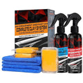 Heavy Duty Car Clay Bar Kit with Ceramic Coating Spray - Auto Detailing Clay System with Clay Block, Synthetic Lubricant & Rapid Ceramic Paint Sealant for Maximum Gloss & Unmatched Smoothness