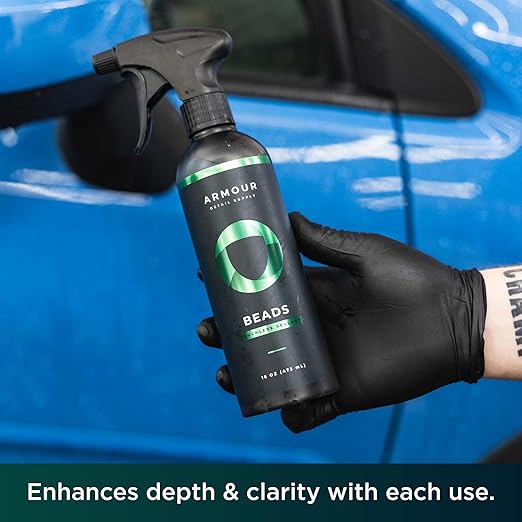Armour Detail Supply - Beads Touchless Sealant - Glossy Hydrophobic Spray Finish with Fast Cure Time for All Exterior Surfaces - 16 oz