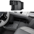 2026 Sienna Center Console Organizer - For 2021-2025 2026 Toyota Sienna Lower Console Silicone Organizer Tray With Two Cup Holders - 2021-2026 Sienna(LE/XLE/XSE/Limited/Woodland/Platinum) Accessories