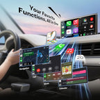 OTTOCAST 2026 Upgrade Mini Slim 3.0, 2-in-1 Wireless CarPlay & Android Auto Adapter, Plug & Play Dongle, Fast Auto-Reconnect, Dual-Band 5Ghz, for Cars with Wired CarPlay & Android auto (Silver)