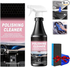 Car Interior Care & Cleaner Spray, 237ml Polishing Cleaner Car Interior Spray, Powerful Interior Detailer Spray for Cars, Multifunctional Car Interior Cleaner for Dashboards, Seats (1Set)