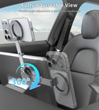 Magnetic Car Mount for Tesla, 360° Adjustable Phone Holder for Tesla Model 3 and Y, Strong Magnet & Foldable Car Accessories, All-metal Phone Mount for Magsafe Compatible with iPhone 17 16 15 Pro Max