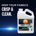 303 Products Marine Fabric Guard – Water Repellent & Stain Shielding Fabric Spray, Safe for All Outdoor Upholstery, Simple & Easy to Use, Protectant Spray for Boats, 1 Gallon
