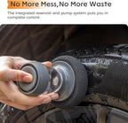 Flow Tire Shine Applicator, Reusable Car Tire Dressing Applicator, No-Drip Tire Applicator Works with All Tire Shine & Gels