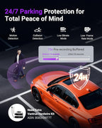 Vantrue S1 Pro Dash Cam Front STARVIS 2, 2.7K Mini Dash Camera for Cars, ADAS, App Control, Built-in WiFi GPS, G-Sensor, Loop Recording, Night Vision, 24H Parking Mode, 158°, 2" IPS, Support 1TB Max