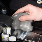 CLICK CLEAN 2Pcs Cleaning Gel for Car, 7oz Car Detailing Tools, Cleaning Putty Gel, Car Interior Cleaner Universal Dust Cleaner for Keyboard, Laptop, Air Vents (Coconut)
