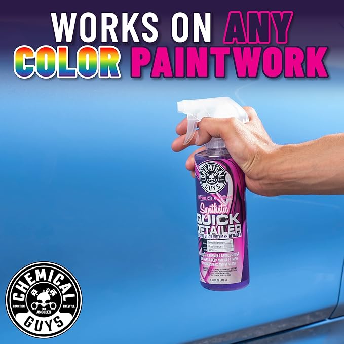 Chemical Guys WAC211 Synthetic Quick Detailer, Extreme Slick Polymer Detailer, Safe for Cars, Trucks, SUVs, Motorcycles, RVs & More, 128 fl oz (1 Gallon)