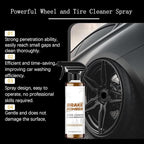 Powerful Wheel and Tire Cleaner Spray, Brake Bomber 3.0 Dust Remover Wheel Cleaner, Car Tire Shine Spray & Rim Cleaner, All Purpose Heavy Duty Cleaning for Painted Wheels Chrome (2PCS)