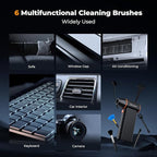 K&F Concept BS500M 2 in1 Magnetic Compressed Air Duster, Electric Air Duster|300000RPM Vacuum Cleaner|3 Gear|Super Wind Power|Rechargeable Brushless Motor|for Computer, Keyboard, Car, Outdoor Cleaning