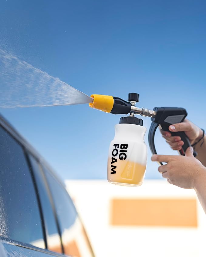 XPEL Big Foam Premium Foam Cannon - Eco-Friendly Efficient Car Detailing - Safe for Paint, Wax, Clear Coat, and Ceramic Coatings, Compatible with XPEL Foam Soap