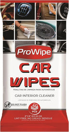Car Cleaning Wipes - Car Interior Cleaner, Dashboard Cleaner, 4x40-160 Count Residue-Free Wipes for Interior Surfaces, From Dashboard to Leather Seats, Must Have Accessories