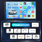 4Core 64ROM Car Radio for Dodge RAM 1500 2500 3500 2009-2012:Upgrade for Ram GPS SWC Bluetooth 5.0 10.2 Inch IPS Touchscreen Back-Up Camera Wireless CarPlay & Android Auto