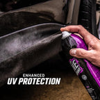 Slick Products Shine & Protectant Spray 17.35 FL OZ. - High Gloss Clear Coating Renew Vinyl, Plastic, Rubber, Trim, Tire, Car, Truck, Motorcycle, Dirt Bike (5-Pack)