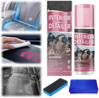 Polishing Cleaner Car Interior, 2026 Upgrade Car Interior Cleaner Spray, All Purpose Car Interior Detailer Cleaner for Dashboards, Seats, Leather, Plastic-2Pcs